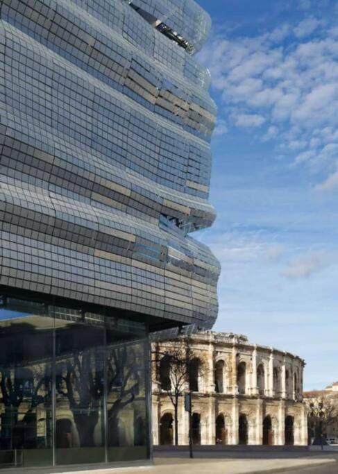 Studio 23M2 Moderne Hypercentre - Arenes A 2 Min Nîmes Exterior foto